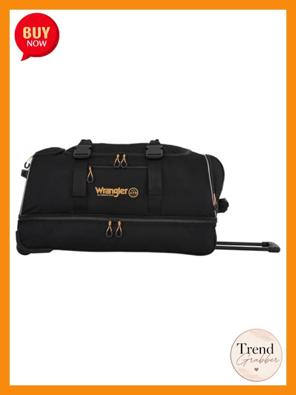 Compas Rolling Travel Duffel Bag 30 Inch